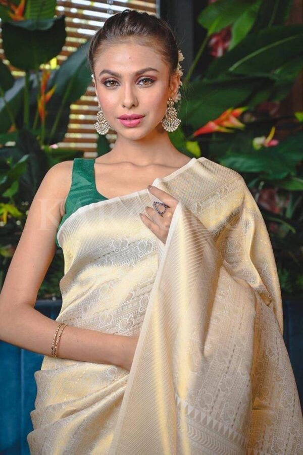 Lichi Silk Saree.